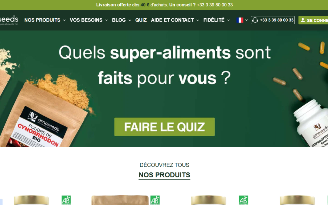 Amoseeds avis : cette jeune marque française de superaliments bio tient-elle ses promesses ?
